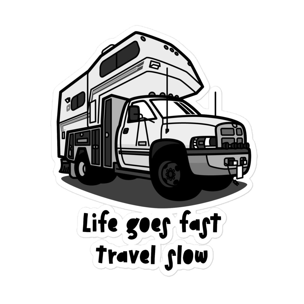 Life Goes Fast, Travel Slow