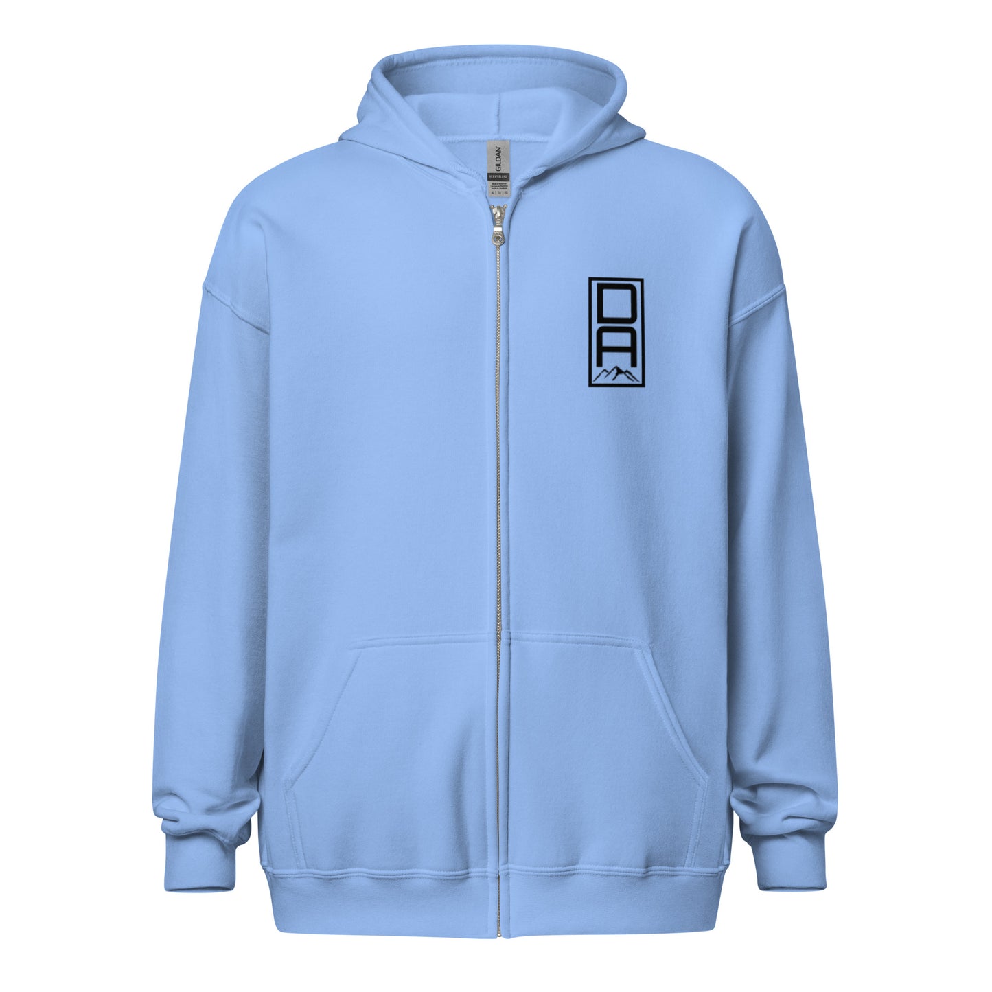 Vertical DA Zip Up.