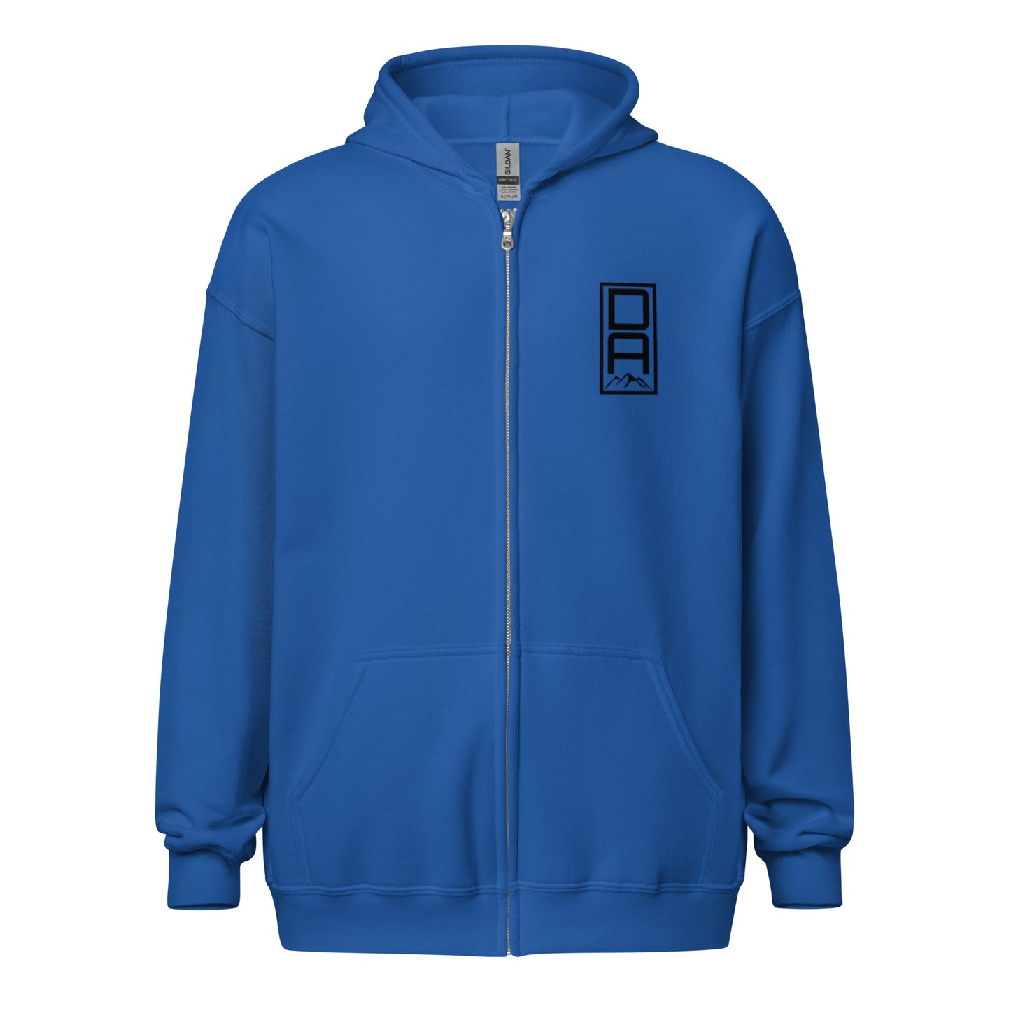 Vertical DA Zip Up.
