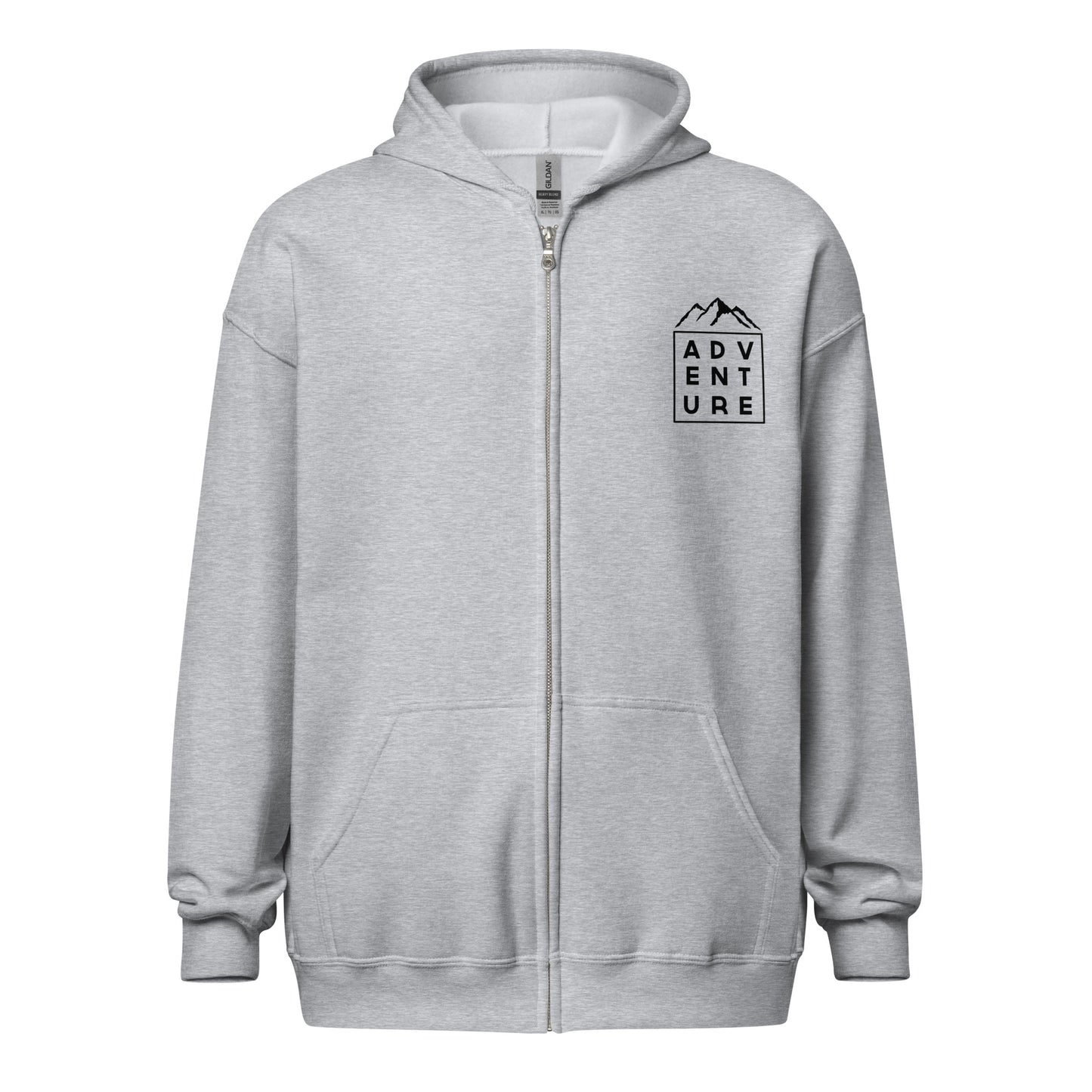 Plain and Simple Zip Up.