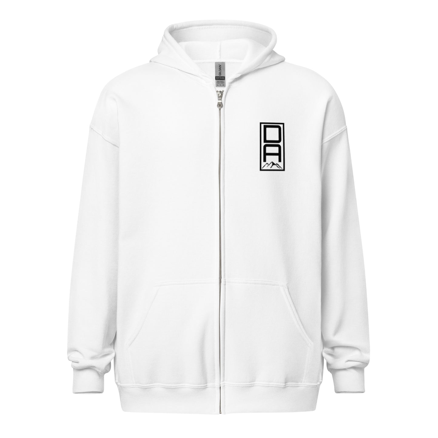 Vertical DA Zip Up.