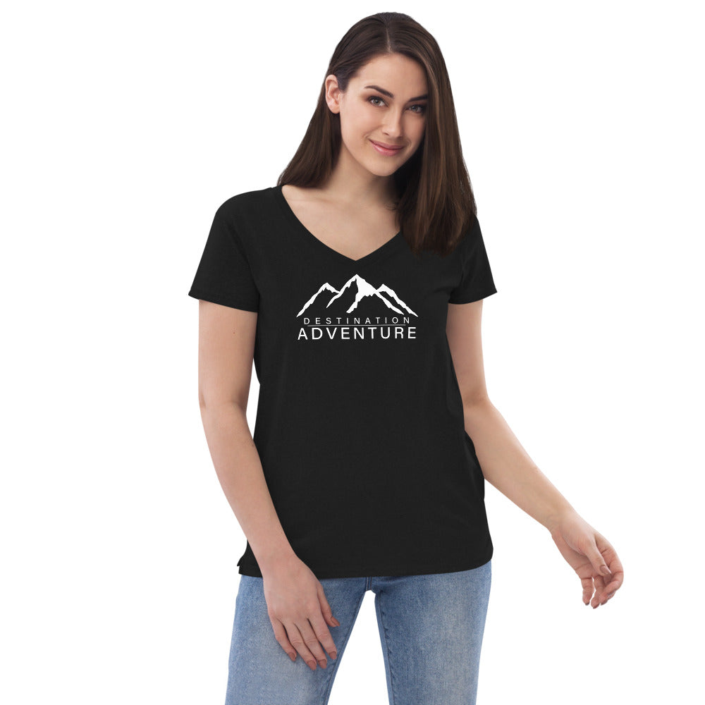 Women’s Recycled V-neck Tee