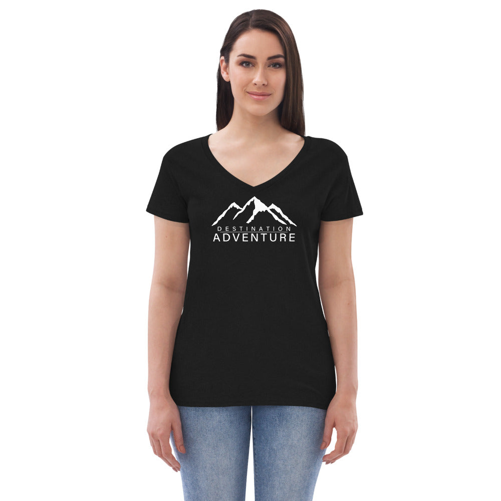 Women’s Recycled V-neck Tee