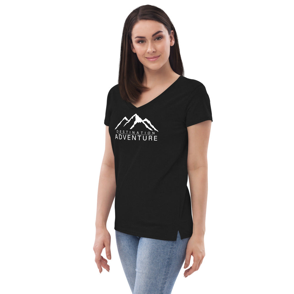 Women’s Recycled V-neck Tee