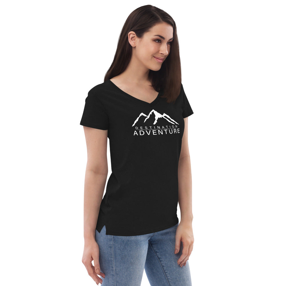 Women’s Recycled V-neck Tee