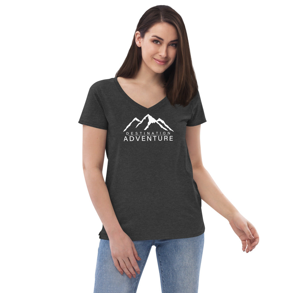 Women’s Recycled V-neck Tee