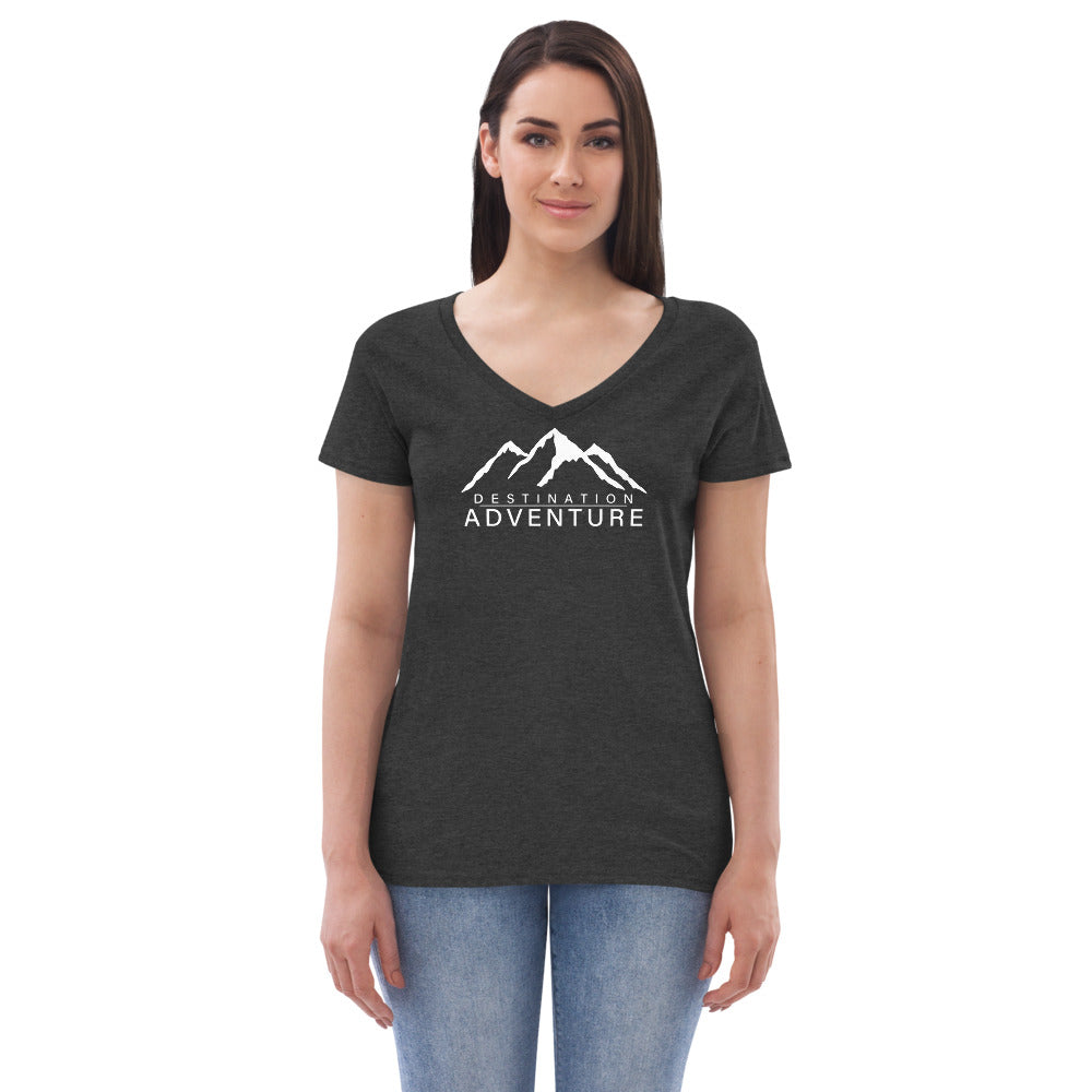 Women’s Recycled V-neck Tee