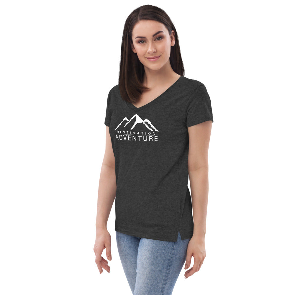 Women’s Recycled V-neck Tee