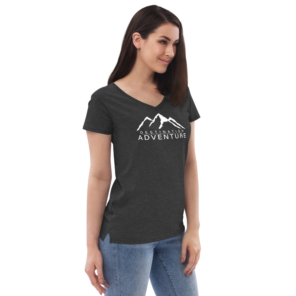 Women’s Recycled V-neck Tee