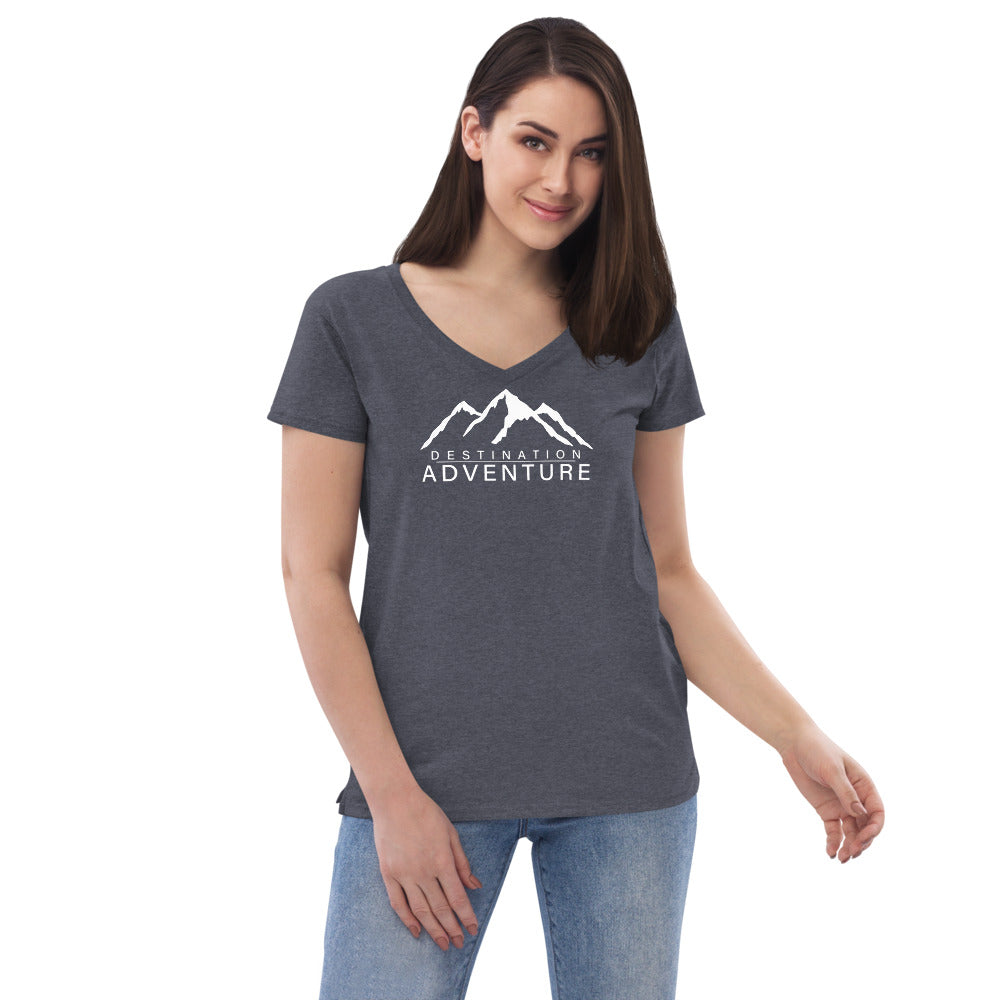 Women’s Recycled V-neck Tee
