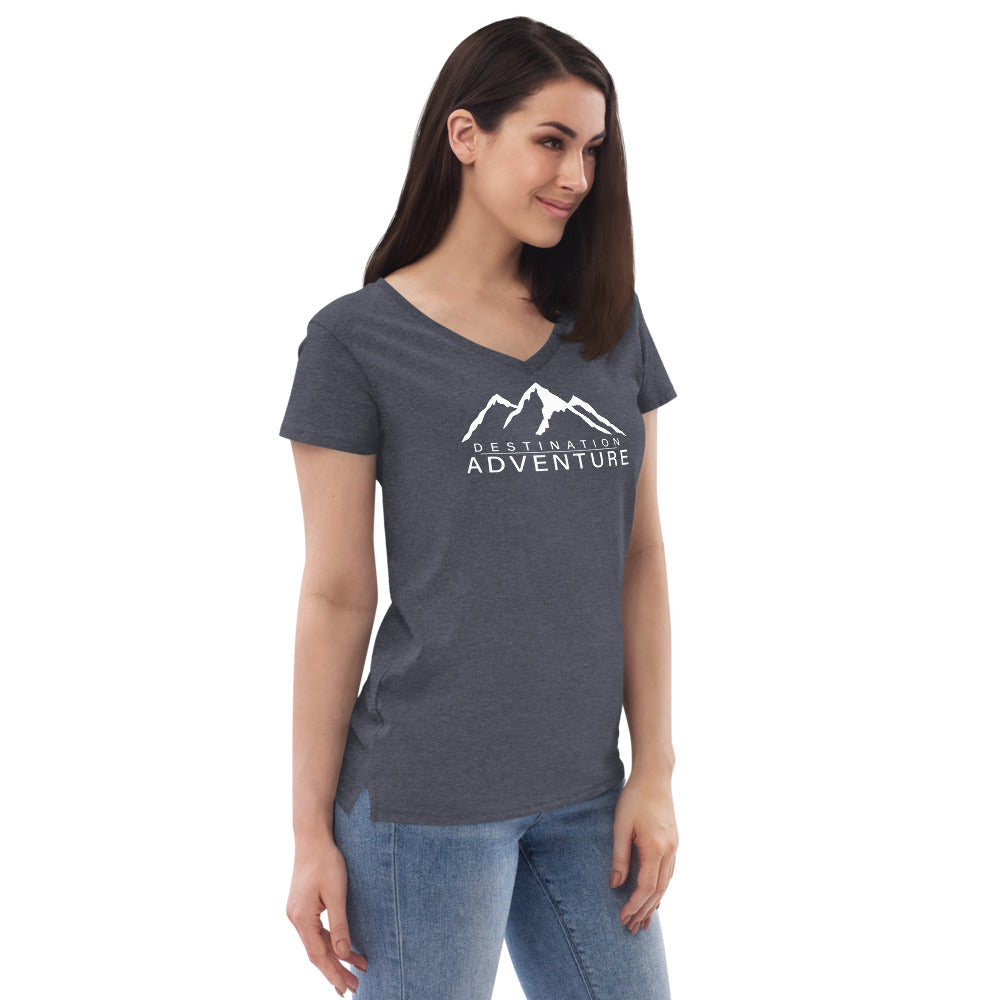 Women’s Recycled V-neck Tee