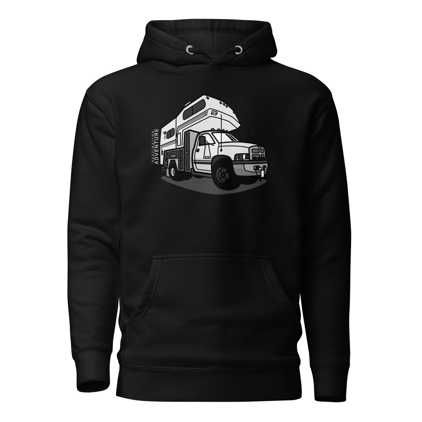 Truck Hoodie, Unisex.