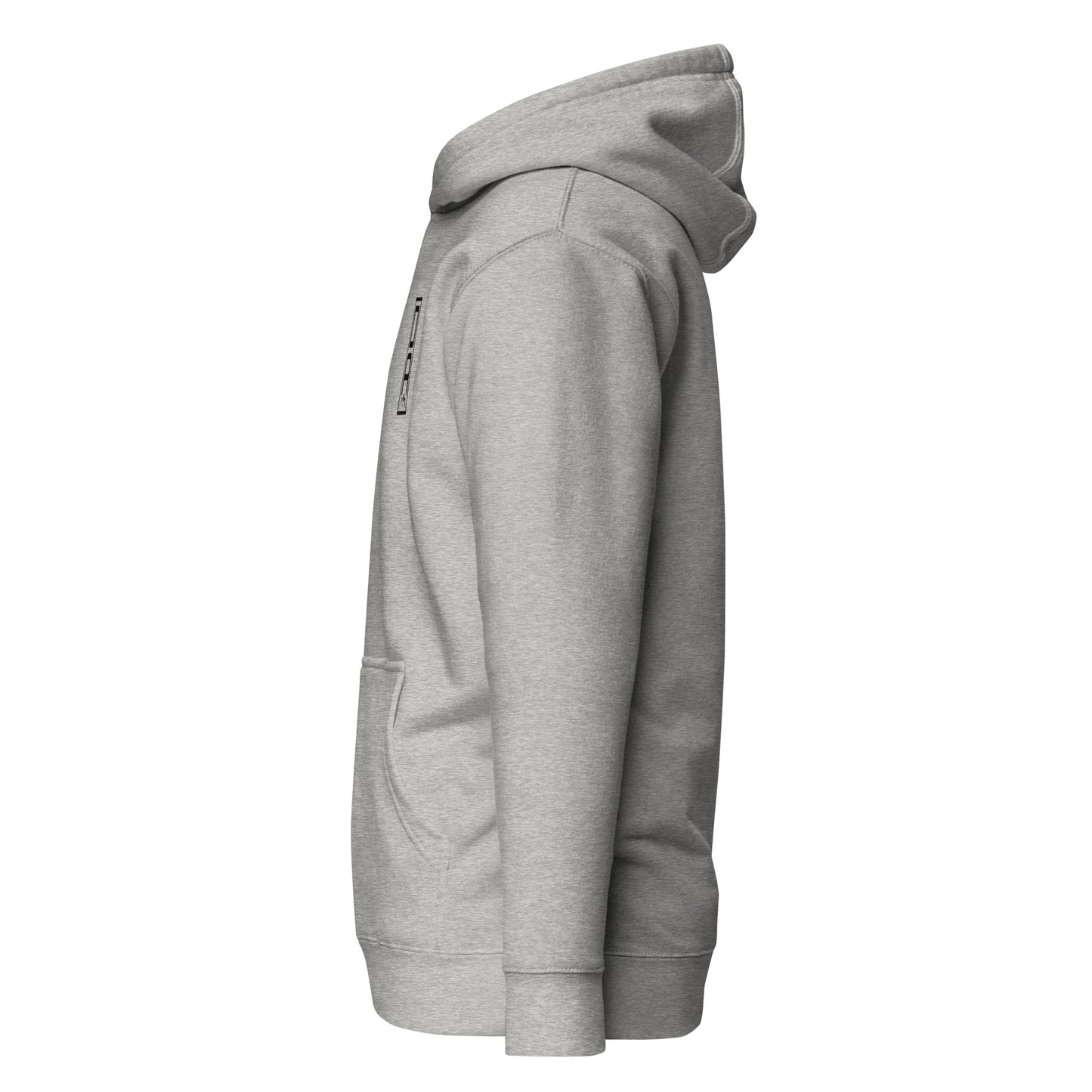 Vertical DA Hoodie, Unisex.