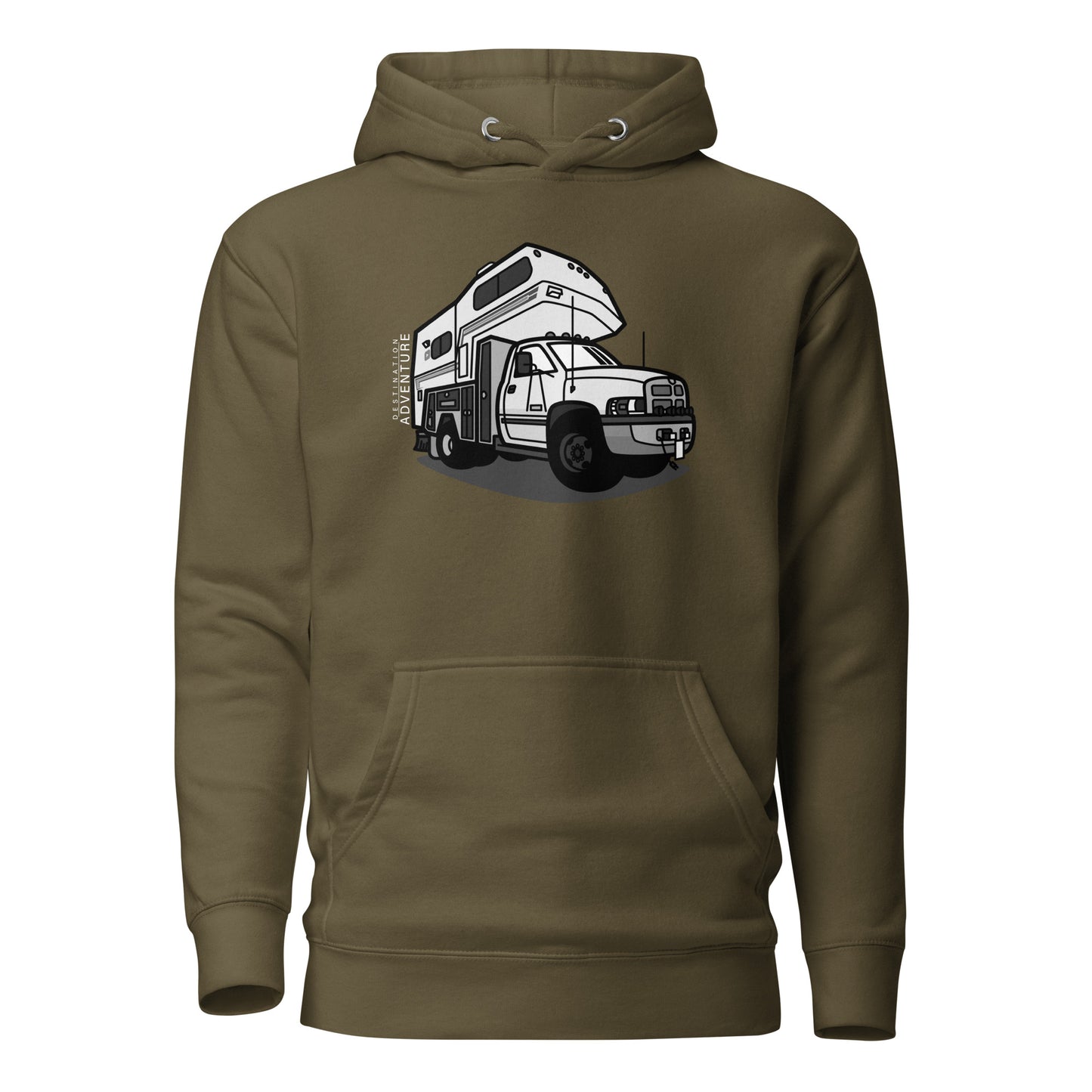 Truck Hoodie, Unisex.