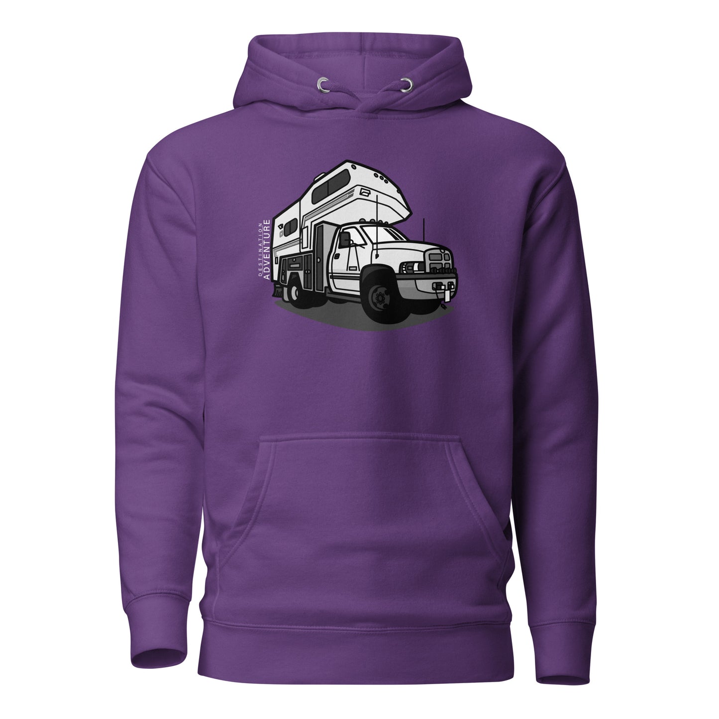 Truck Hoodie, Unisex.