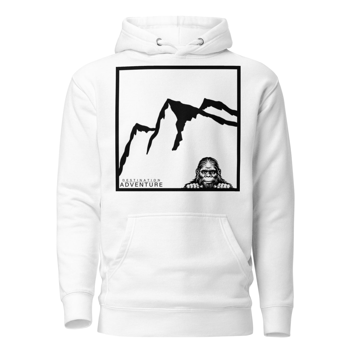 Sasquatch Hoodie, Unisex.