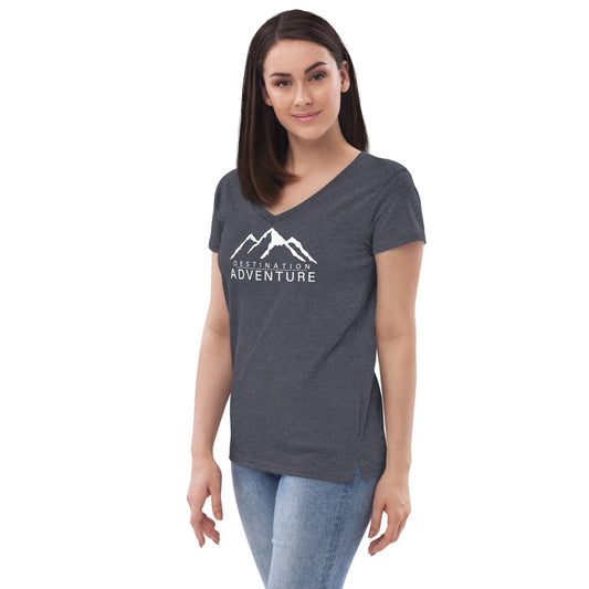 Women’s Recycled V-neck Tee